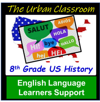 Preview of Unit 1:  The 13 Colonies for English Language Learners