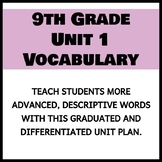 Vocabulary Unit 1 - 9th Grade