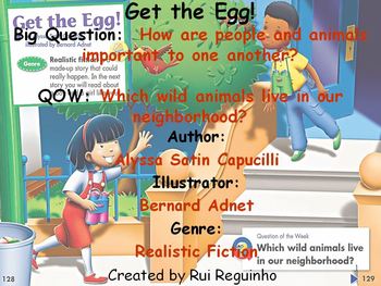 Preview of Unit 1 Week 5 - Get the Egg - Lesson (Versions 2013, 2011, and 2008)