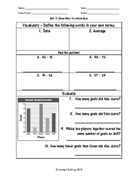 unit 10 data analysis worksheets 6th grade math teks by jstalling