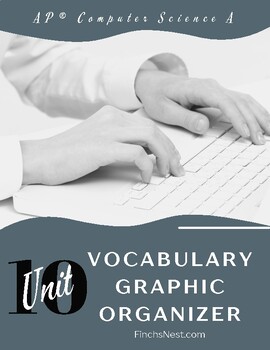 Preview of Unit 10 - Recursion - Vocabulary Organizer