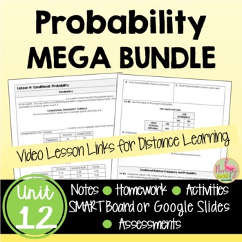 Preview of Probability MEGA Bundle (Algebra 2 - Unit 12)