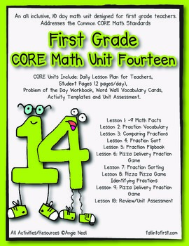 Preview of First Grade CORE Math Unit 14
