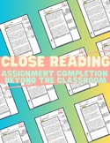 Unit 1C: Assignment Completion and the Path Ahead Close Reading
