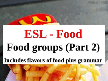 Preview of ESL FOOD - What do you eat? (Part 2)