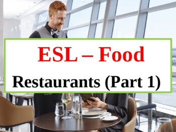 Preview of ESL FOOD - Can I take your order? (Part 1)