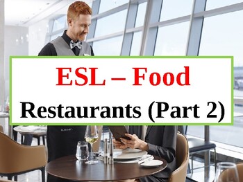 Preview of ESL FOOD - Can I take your order? (Part 2)