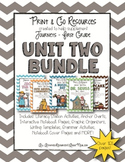 Unit 2 Bundle Journeys First Grade Print and Go