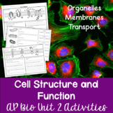 AP Biology Unit 2: Cell Structure and Function Activities Packet