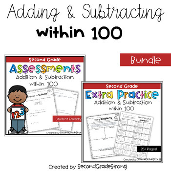 Preview of IM Grade 2 Math™ Unit 2 Bundle (extra practice & assessments)