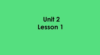 Preview of Unit 2 Lesson 1 Core Knowledge Skills Strand