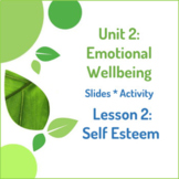Unit 2 Lesson 2: Improving Self Esteem - Google Slides/Activity