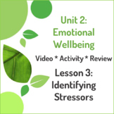 Unit 2 Lesson 3: Identifying Stressors Video/Activity/Review
