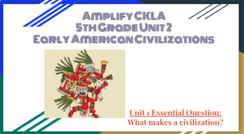 Preview of Unit 2: Lesson1: The Maya, Aztec, and Inca Civilizations
