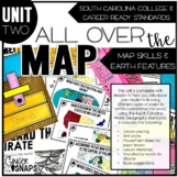 Map Skills and Features 3rd Grade {Unit 2}