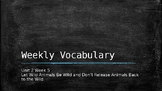 Unit 2 Week 5  My View Savvas Vocabulary and Word Study EDITABLE