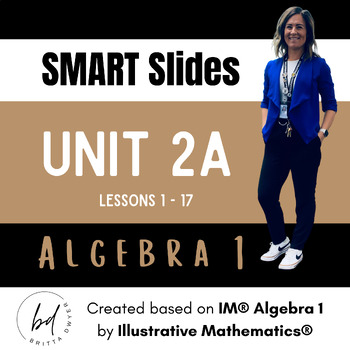 Preview of Unit 2A SMART Slides | Algebra 1 | IM K-12 Math