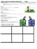 Unit 3 Lesson 3 Types of Forces Note-taking guide