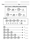 Coin ID Nickels - Unit 3: Counting, Addition, Math, Money,
