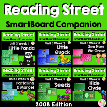 Preview of Unit 3 Bundle SmartBoard Companion Kindergarten