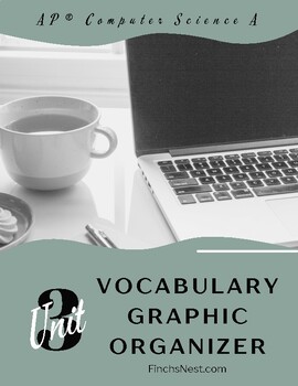 Preview of Unit 3 - Vocabulary Organizer