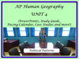 Unit 4 AP Human Geography Bundle (Political Patterns and P
