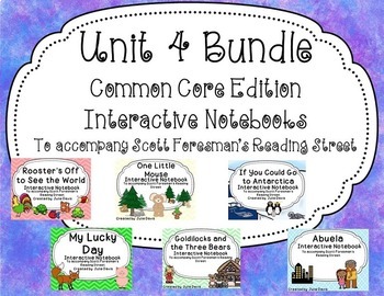 Preview of Unit 4 Bundle Common Core Interactive Notebook Journal