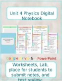 Unit 4 Digital Notebook (Vectors and Projectiles)