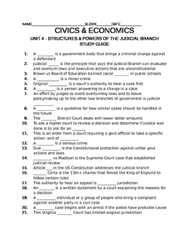 Study Guide For Civics 7Th Grade : 2 / What is the 8th ...