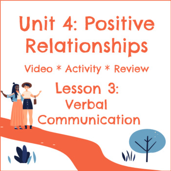 Preview of Unit 4: Lesson 3: Verbal Communication Skills Video/Activity/Review