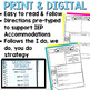 Multiplying Decimals Math Notes - Test Prep - Printables - Math Notebook