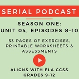 Unit 4: Serial Podcast Lesson Plans & Printable Worksheets