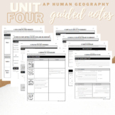 Unit 4: Student Guided Notes - AP Human Geography