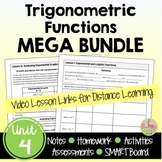 Trigonometric Functions MEGA Bundle with Lesson Videos (Unit 4)