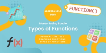 Preview of Unit 4: Linear Function | Writing a Function Rule a Table, Map, & Graph | bundle