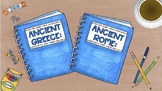 Unit 5 & 6 Ancient Greece & Rome DINB Bundle