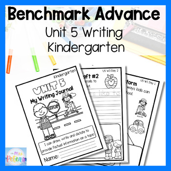 Preview of Unit 5 Benchmark Advance Florida Kindergarten Writing