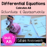 Differential Equations Activities and Assessments (AB Vers
