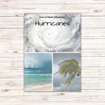 Preview of Unit 5- Hurricanes- Natural Disasters | Homeschool Science Lessons