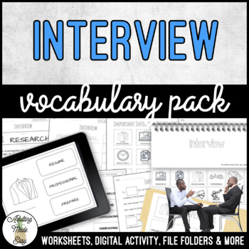 Preview of Unit 5 Interview - Vocabulary Pack