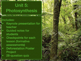 Unit 5: Photosynthesis