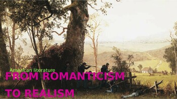 Preview of Unit 5: Realism, Naturalism, Civil War, Modernism PowerPoint
