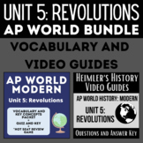 Unit 5 Vocab and Heimler's History Video Questions for AP 