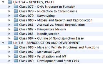 Preview of Unit 5a (Genetics, Part I) and Unit 6 (Reproduction and Development)
