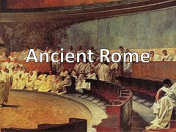 Preview of Unit 6: Ancient Rome (World History/Global 9 Ch 6) Bundle 