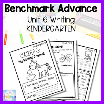 Preview of Unit 6 Benchmark Kindergarten Writing