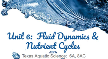 Preview of Unit 6:  Fluid Dynamics and Nutrient Cycles BUNDLE