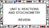 Unit 6 Reactions and Stoichiometry Wall Walk Review Game
