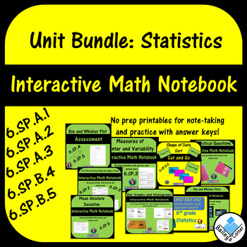 Preview of Unit 7 Bundle: Statistics