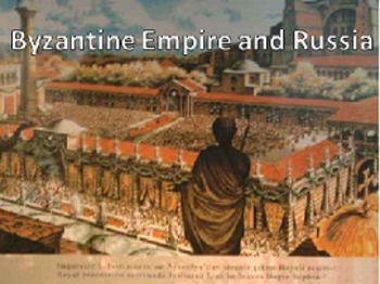 Preview of Unit 7: Byzantine Empire & the Rise of Russia (W. History/Global 9 Ch10) Bundle